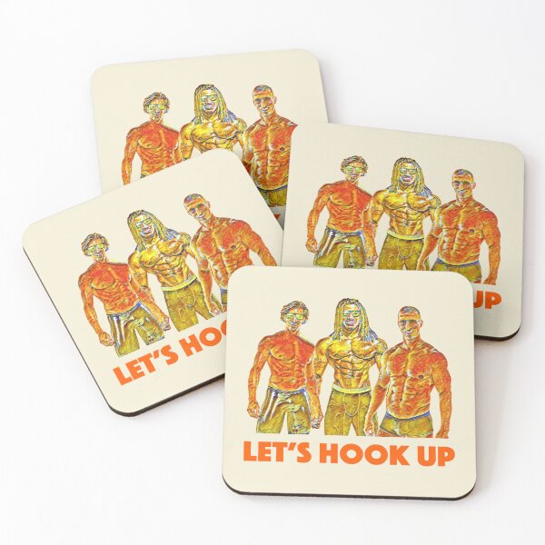 Item preview, LET'S HOOK UP (Summer Dudes Collection) designed and sold by LiverpoolStore.