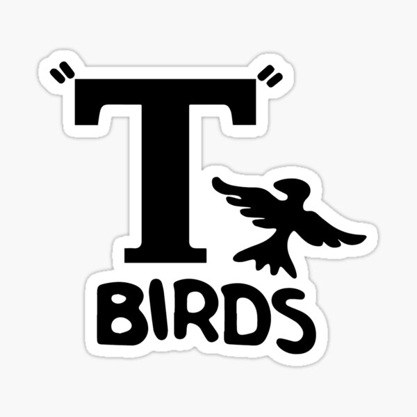 "T Birds" Sticker for Sale by saltashdesigns | Redbubble