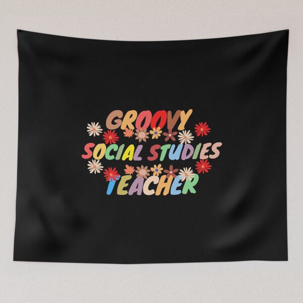 Item preview, Groovy Social Studies teacher back to school  designed and sold by justbejoker.