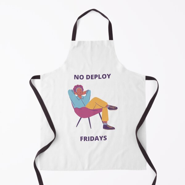 Item preview, No Deploy Fridays Gift for PM Developer Meme Coder Joke  designed and sold by ohsheep.
