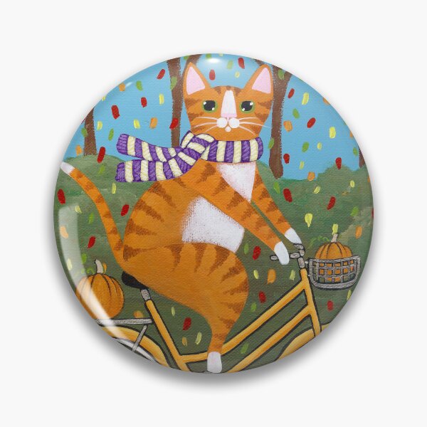 Item preview, Bringing Home the Pumpkins designed and sold by KilkennyCat Art.