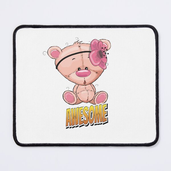 Item preview, Pink Bear Cute Kawaii Cartoon designed and sold by FiveNiches.