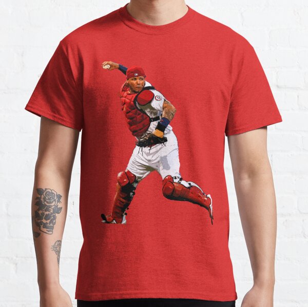 Vintage St. Louis Baseball STL Skyline Novelty Cardinal Gift T-Shirt