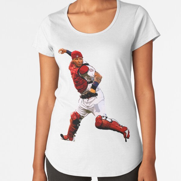 Yadier Molina Thouhall Notteal Apparel Greeting Card by Callen Emine