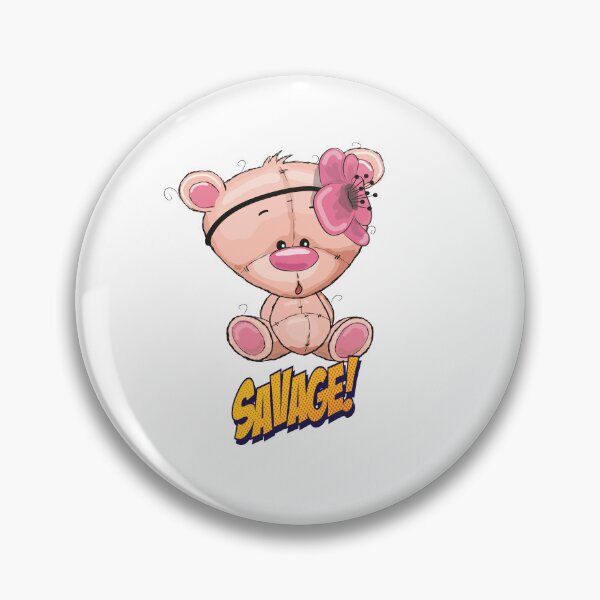 Item preview, Pink Bear Cute Kawaii Cartoon designed and sold by FiveNiches.