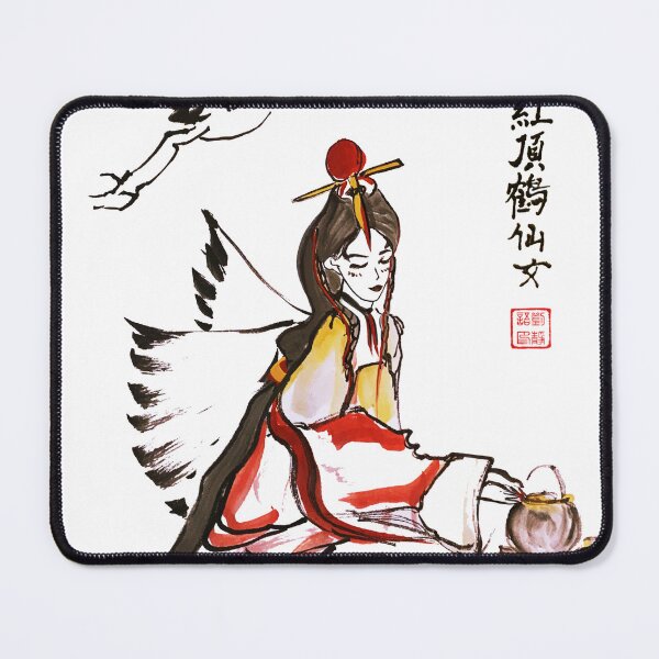Item preview, Red Crown Crane Goddess designed and sold by joannahliu.