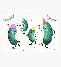 Pickle Party! Fotodruck