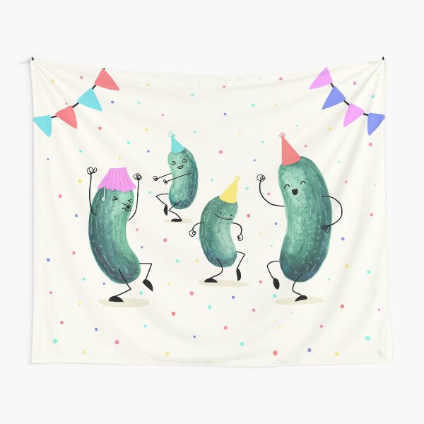 Pickle Party! Tapestry