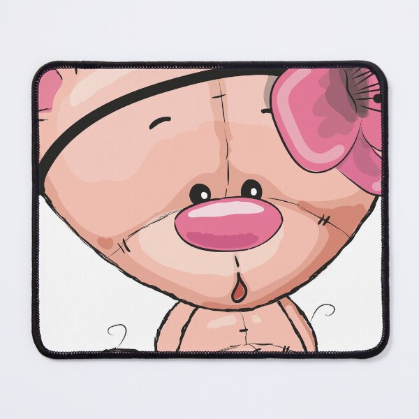 Item preview, Pink Bear Cute Kawaii Cartoon designed and sold by FiveNiches.