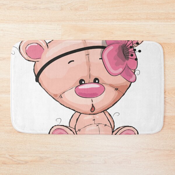 Item preview, Pink Bear Cute Kawaii Cartoon designed and sold by FiveNiches.