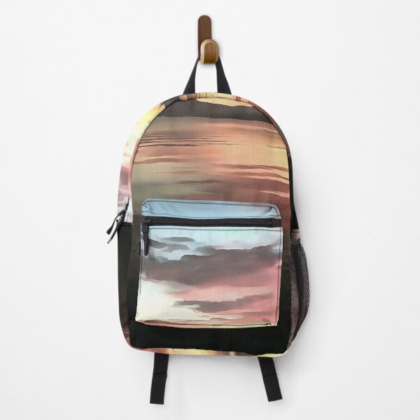Item preview, Sunset Reflected On Water Koycegiz Lake Painting designed and sold by taiche.