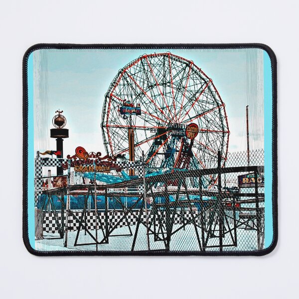 Item preview, Winter Wonder Wheel Photograph designed and sold by bipolarvirgoart.