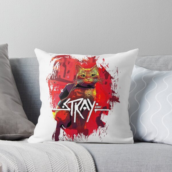 Item preview, stray cat game logo design designed and sold by Color-Lab.