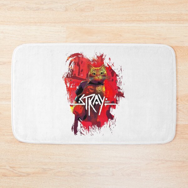 Item preview, stray cat game logo design designed and sold by Color-Lab.