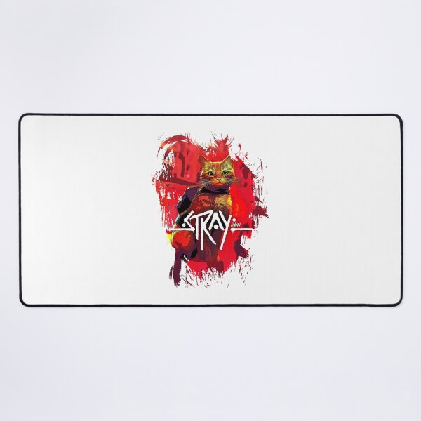 Item preview, stray cat game logo design designed and sold by Color-Lab.
