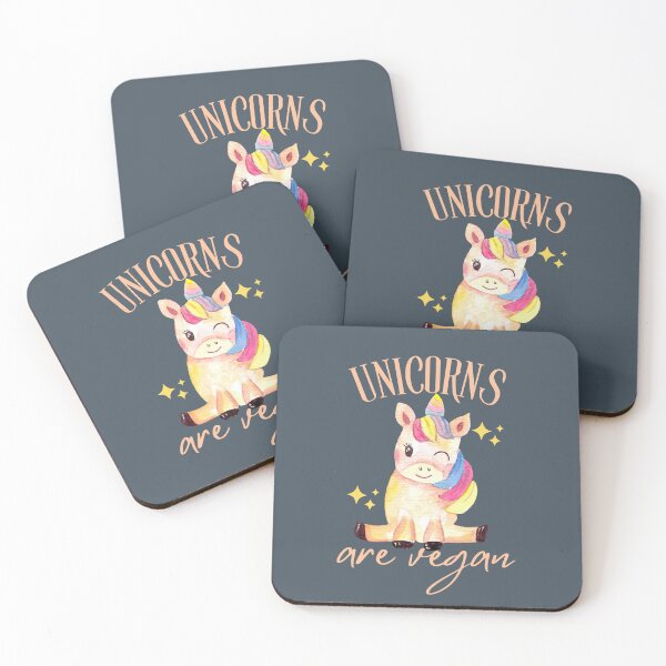Item preview, Unicorns are Vegan designed and sold by Lauraloris.