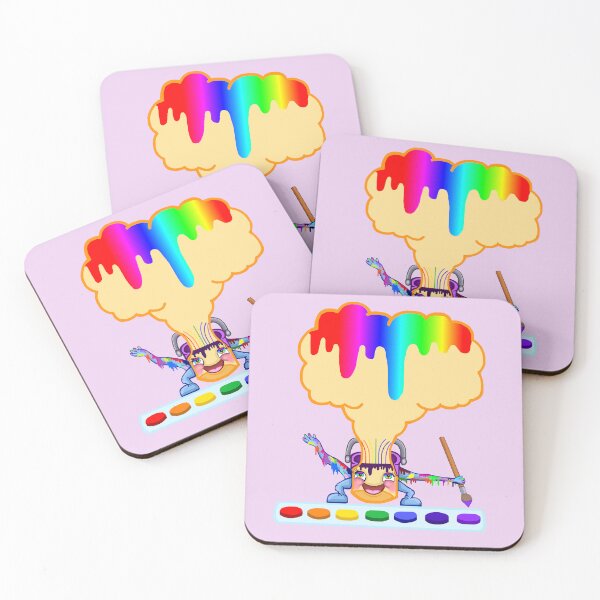 Artikelvorschau, Regenbogen-Tropfen-Maldose entworfen und verkauft von Deborah Camp.