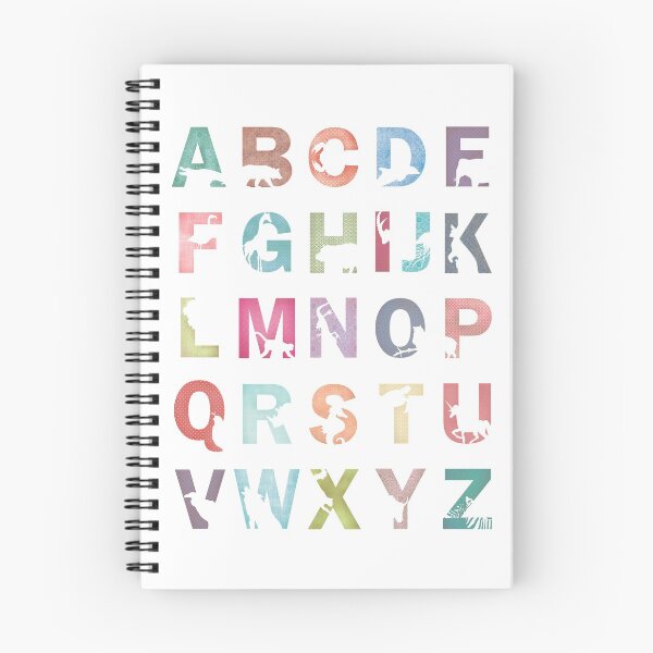 Artikelvorschau, Tierisches Alphabet entworfen und verkauft von pigknit.