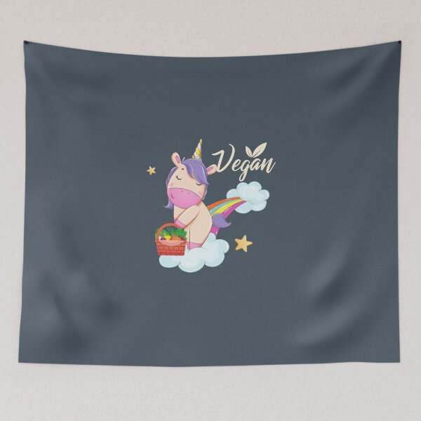 Item preview, Unicorns are Vegan designed and sold by Lauraloris.