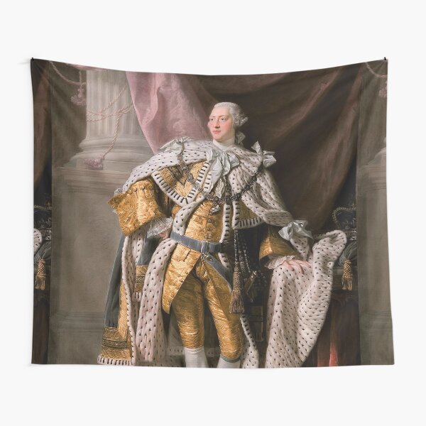 Item preview, King George III in coronation robes  -  Allan Ramsay  designed and sold by Vintage Designs +.