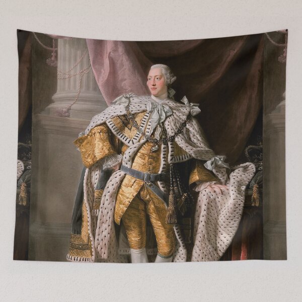 Item preview, King George III in coronation robes  -  Allan Ramsay  designed and sold by Vintage Designs +.