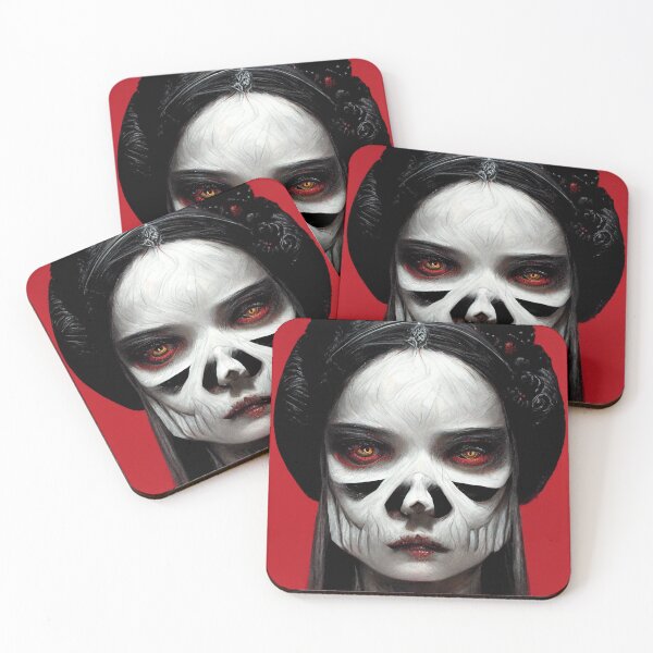 Item preview, Skeleton Girl Face designed and sold by Vimpace.