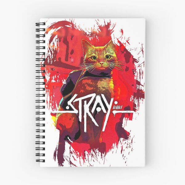 Item preview, stray cat game logo design designed and sold by Color-Lab.