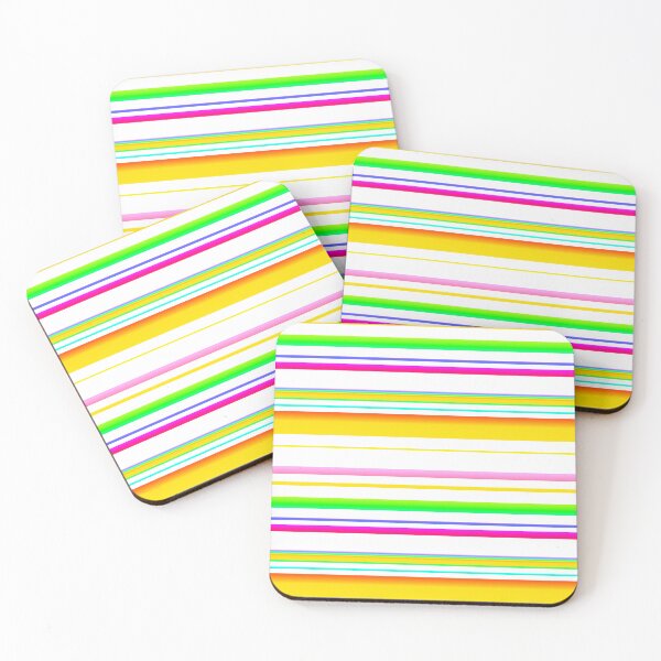 Item preview, Geometric line pattern | abstract vibrant lines  designed and sold by lausn.