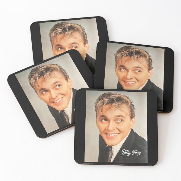 Item preview, Gift For Men Light Blue Billy Fury Vintage Photograp designed and sold by FoggphyllisArts.