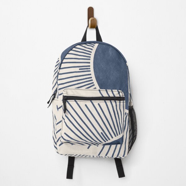 Item preview, Navy blue geometric Sun designed and sold by ArticraftShop.