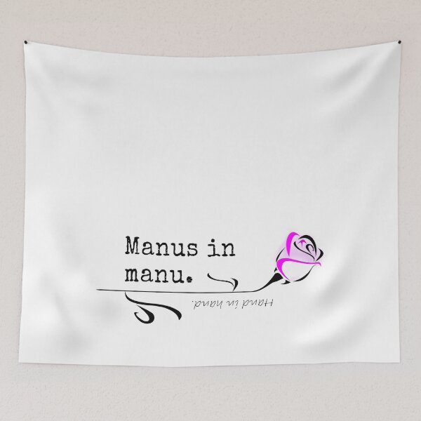 Item preview, Hand in hand - Pink Rose - Elegance Sweetness Gratitude Appreciation - VBK - VisionsByKaren designed and sold by VisionsByKaren.