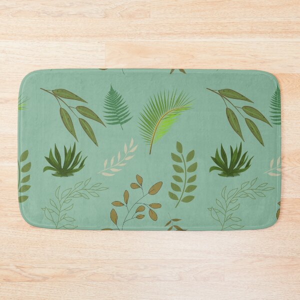 Item preview, Leafy pattern GREEN designed and sold by Anannya  Mondal.