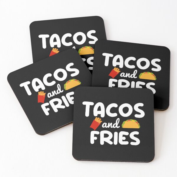Item preview, tacos and fries, Mexican food, Funny tacos saying, french fries potato, love tacos and fries designed and sold by adjamine.