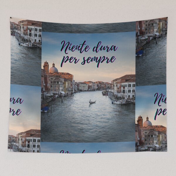Item preview, Nothing lasts forever - popular Italian quotes theme gifts  designed and sold by RebelliousRosee.