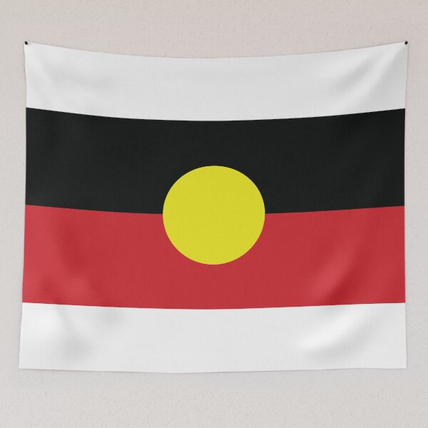 Item preview, Australian Aboriginal Flag l Indigenous Peoples Day l  national sorry day gifts designed and sold by kpluslk.