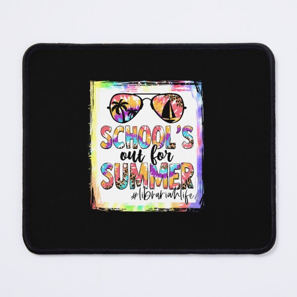 Item preview, LIBRARIAN SCHOOLS OUT SUMMER TIE DYE LAST DAY OF SCHOOL designed and sold by sobriowslen.
