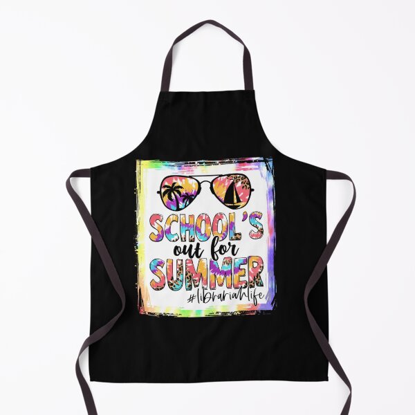 Item preview, LIBRARIAN SCHOOLS OUT SUMMER TIE DYE LAST DAY OF SCHOOL designed and sold by sobriowslen.