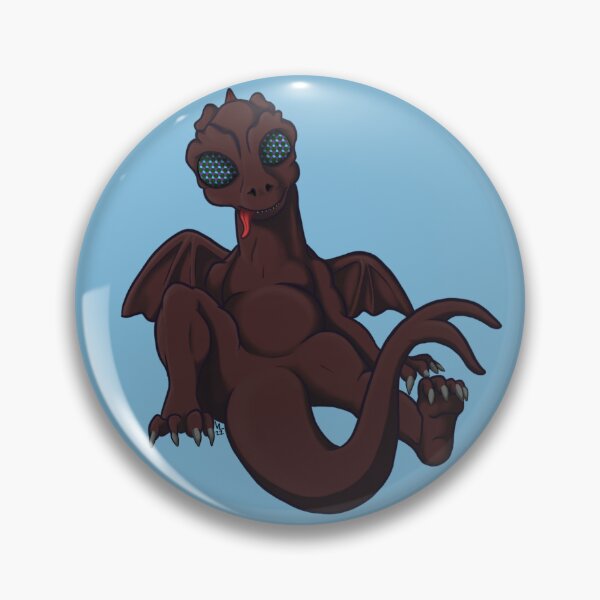 Item preview, Little Baby Brown Dragon designed and sold by Megapixie Magic.