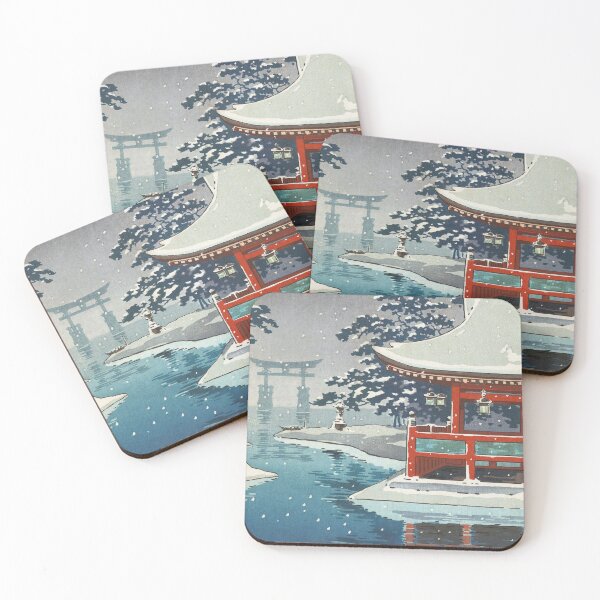Item preview, Snow at Miyajima by Tsuchiya Koitsu designed and sold by Takeda-art.