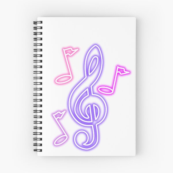 Item preview, Purple Glow Music Notes. Music Lover designed and sold by Rebel-Design.