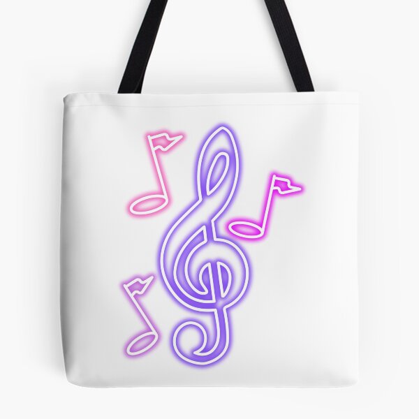 Item preview, Purple Glow Music Notes. Music Lover designed and sold by Rebel-Design.