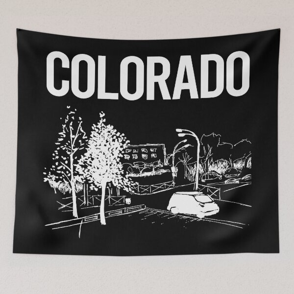 Item preview, Street Sketch Colorado designed and sold by bettyn9wp.