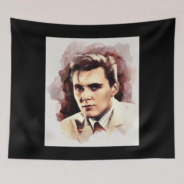 Item preview, Funny Gift For Billy Purple Fury Light Blue Music Legend Vintage Photograp designed and sold by FoggphyllisArts.