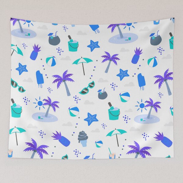 Item preview, Beach Days designed and sold by TotallyRetroArt.