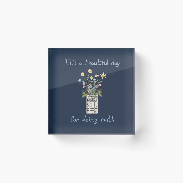 Item preview, Back to school math quotes for teachers | It's a Good day for doing maths | It's a Good day for math | flowers growing from book | Flower book | cool math Quotes | its a good day for learning math designed and sold by Saffire6.
