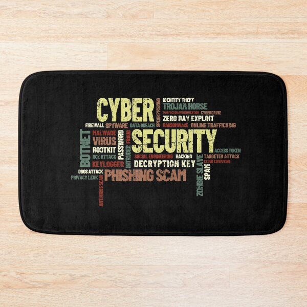 Item preview, Cyber Security CISSP Information Security Word Cloud designed and sold by Nerd Shizzle.