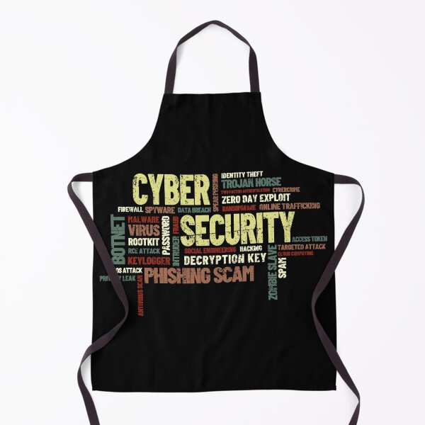 Item preview, Cyber Security CISSP Information Security Word Cloud designed and sold by Nerd Shizzle.