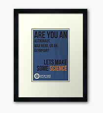 Aperture Science Framed Print