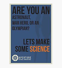 Aperture Science Photographic Print