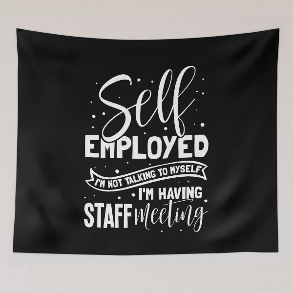 Item preview, I'm Not Talking To Myself I'm Having Staff Meeting designed and sold by Betsytiptoe.